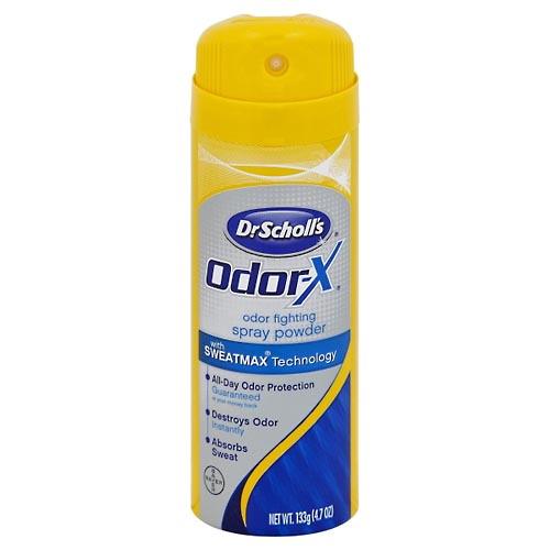Image for Dr Scholls Spray Powder, Odor Fighting,4.7oz from Cannon Pharmacy Salisbury