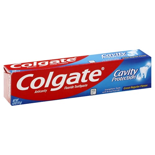 Image for Colgate Toothpaste, Anticavity Fluoride, Cavity Protection, Great Regular Flavor, Paste,4oz from Cannon Pharmacy Salisbury