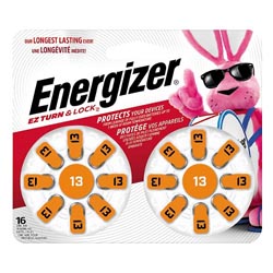 Image for Energizer Hearing Aid Batteries, Zinc-Air, 13,16ea from Cannon Pharmacy Salisbury