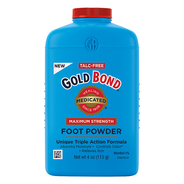Image for Gold Bond Foot Powder, Maximum Strength, Unique Triple Action Relief,4oz from Cannon Pharmacy Salisbury