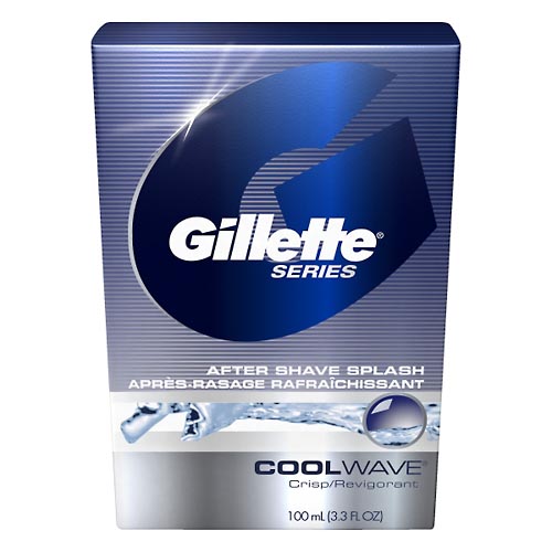 Image for Gillette After Shave Splash, Coolwave,100ml from Cannon Pharmacy Salisbury