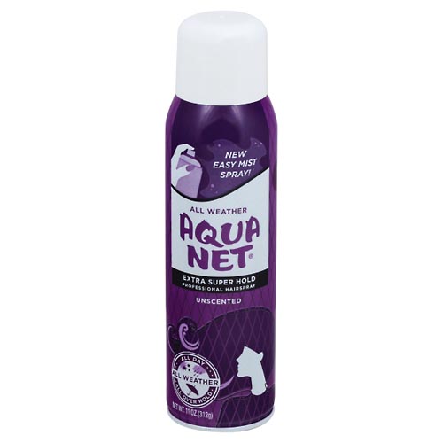 Image for Aqua Net Hairspray, Professional, Extra Super Hold, Unscented,11oz from Cannon Pharmacy Salisbury