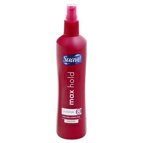 Image for Suave Hairspray, Max Hold, Unscented, Non-Aerosol, 8,11oz from Cannon Pharmacy Salisbury