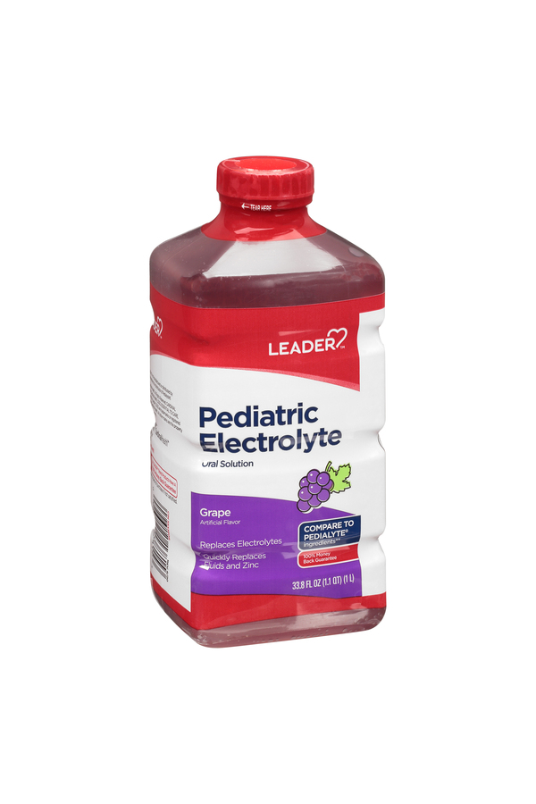 Image for Leader Pediatric Electrolyte, Grape,33.8oz from Cannon Pharmacy Salisbury