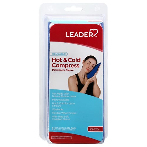Image for Leader Hot & Cold Compress, Reusable,1ea from Cannon Pharmacy Salisbury