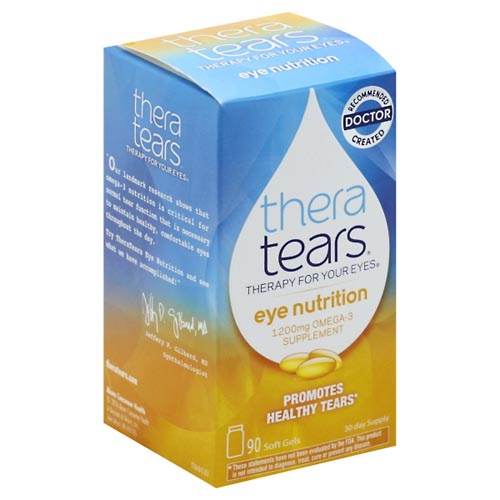 Image for Thera Tears Eye Nutrition, Soft Gels,90ea from Cannon Pharmacy Salisbury