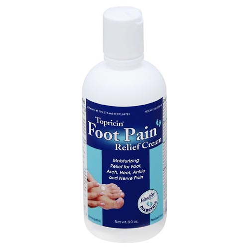 Image for Topricin Foot Pain Relief Cream,8oz from Cannon Pharmacy Salisbury