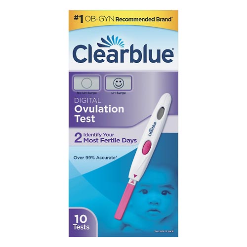 Image for Clearblue Ovulation Test, Digital,10ea from Cannon Pharmacy Salisbury