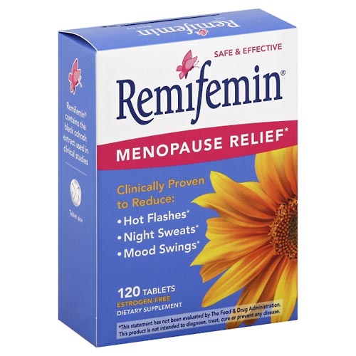 Image for Remifemin Menopause Relief, Tablets,120ea from Cannon Pharmacy Salisbury
