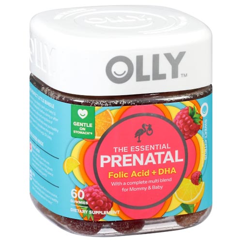 Image for Olly Folic Acid + DHA, The Essential Prenatal, Gummies, Sweet Citrus,60ea from Cannon Pharmacy Salisbury