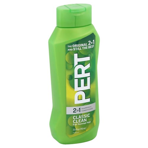 Image for Pert Shampoo & Conditioner, 2 in 1, Classic Clean, for Normal Hair,25.4oz from Cannon Pharmacy Salisbury